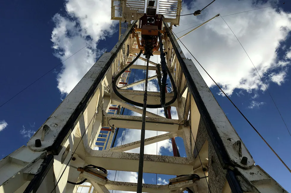 Working: active rig count keeps rising
