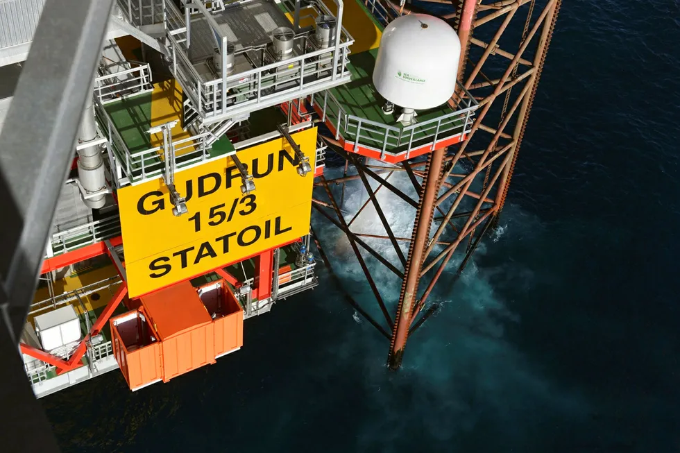 Safety audit: Gudrun platform in Norwegian North Sea