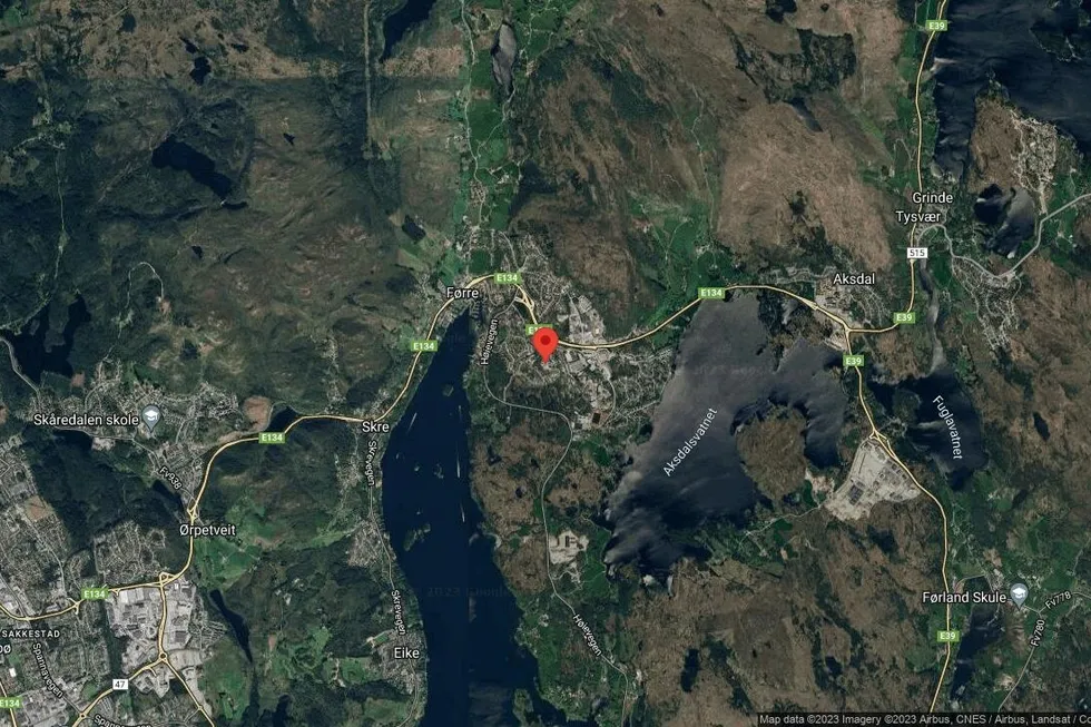 Området rundt Høgahaug 71, Tysvær, Rogaland