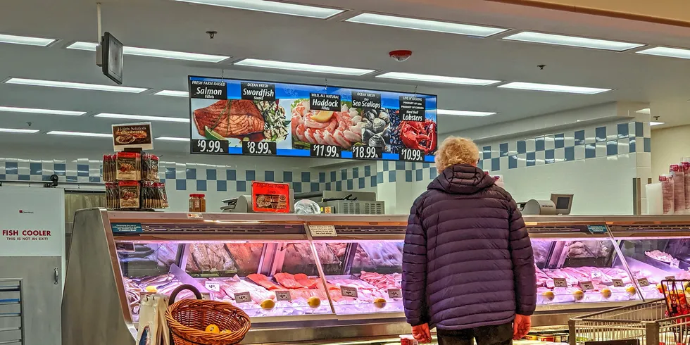 Frozen shrimp sales of $274 million were off 5.4 percent from last January and pounds sold slid nearly 9 percent, demonstrating ongoing consumer pushback on the popular shellfish.