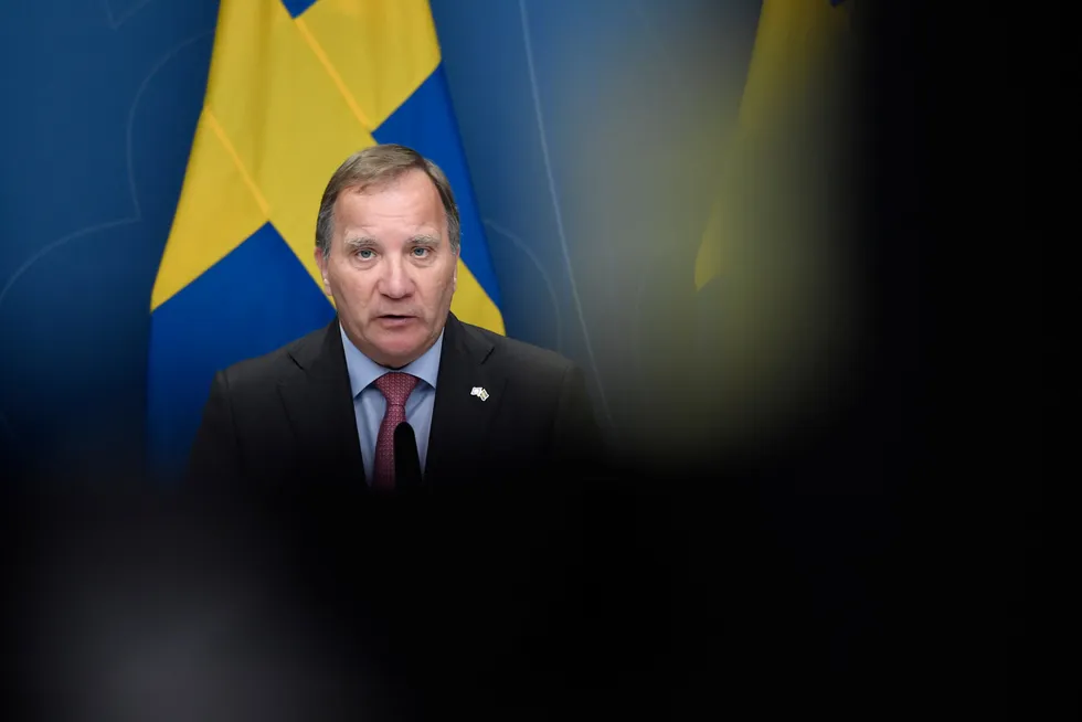 Statsminister Stefan Löfven går av, men kommer svært gjerne tilbake.