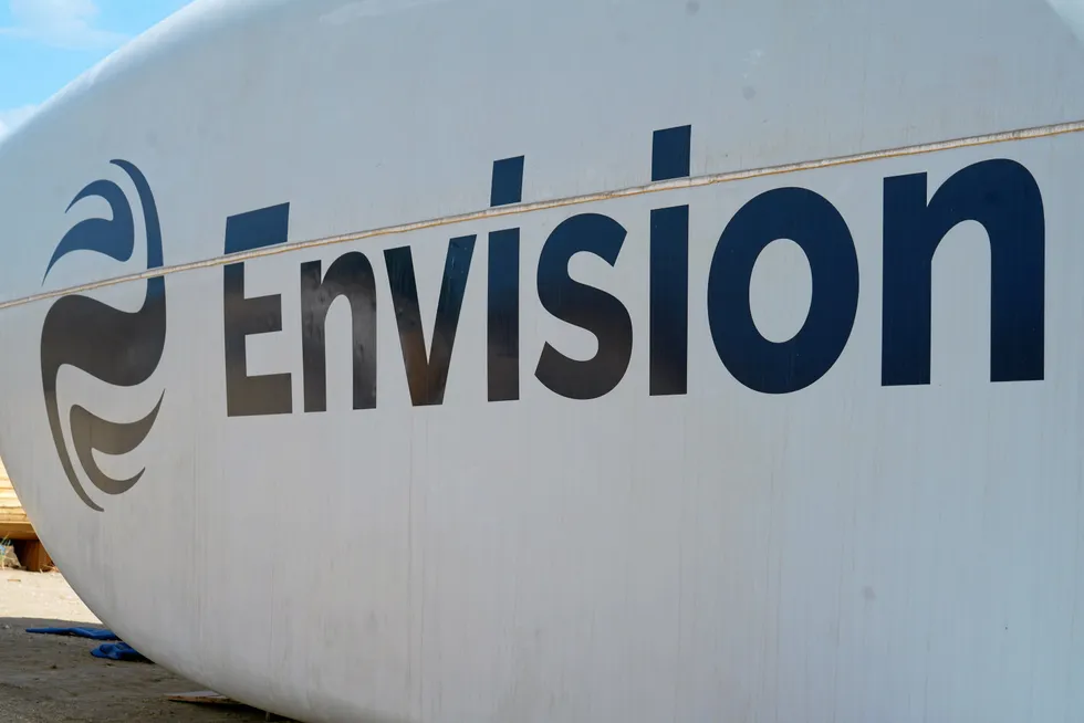 Envision is the world's most successful seller of wind turbines according to one recent estimate.