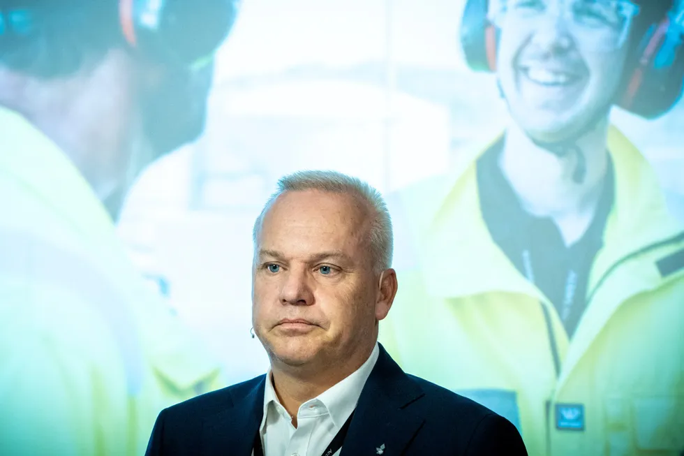 Rethink: Equinor chief executive Anders Opedal