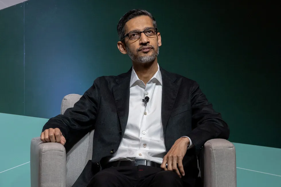 Google-sjef Sundar Pichai.