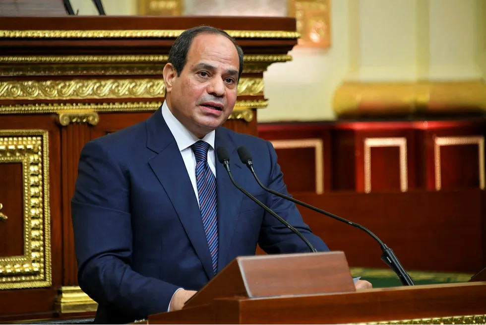 Abdel-Fattah al-Sisi ble gjenvalgt med 97 prosent av stemmene, men valgdeltakelsen var bare på 41 prosent etter at opposisjonen oppfordret til boikott.