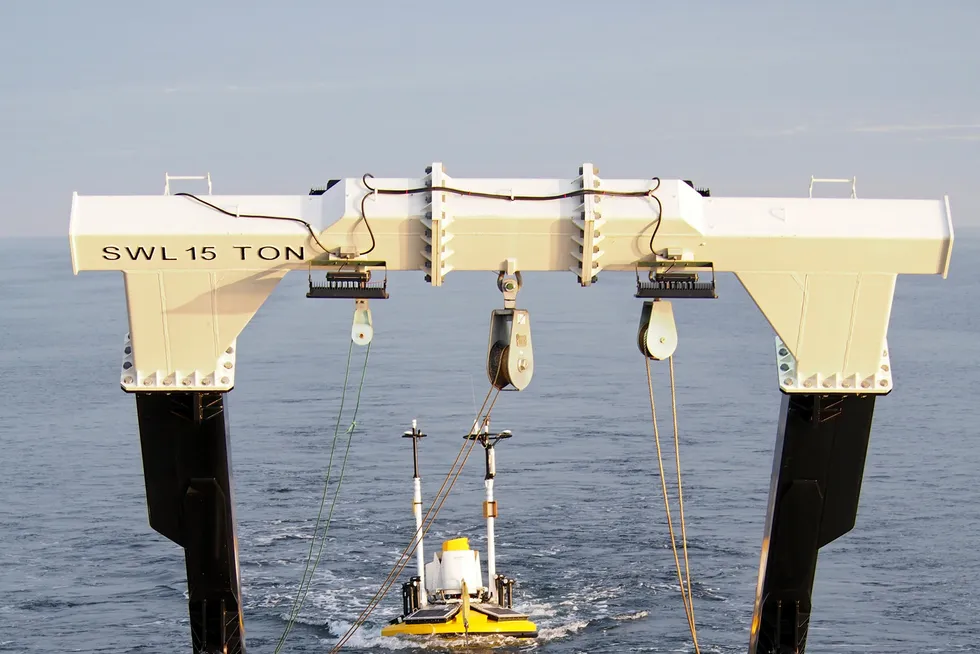 Progress: Atlantic Shores data buoys.