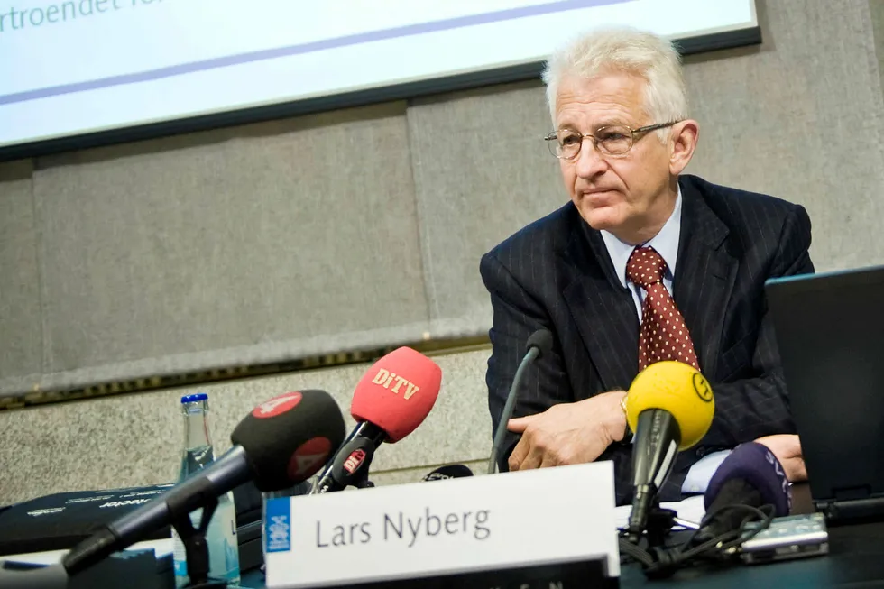 Tidligere viseriksbanksjef i Sverige Lars Nyberg er negativ til negative renter. Foto: Marc Femenia/NTB scanpix