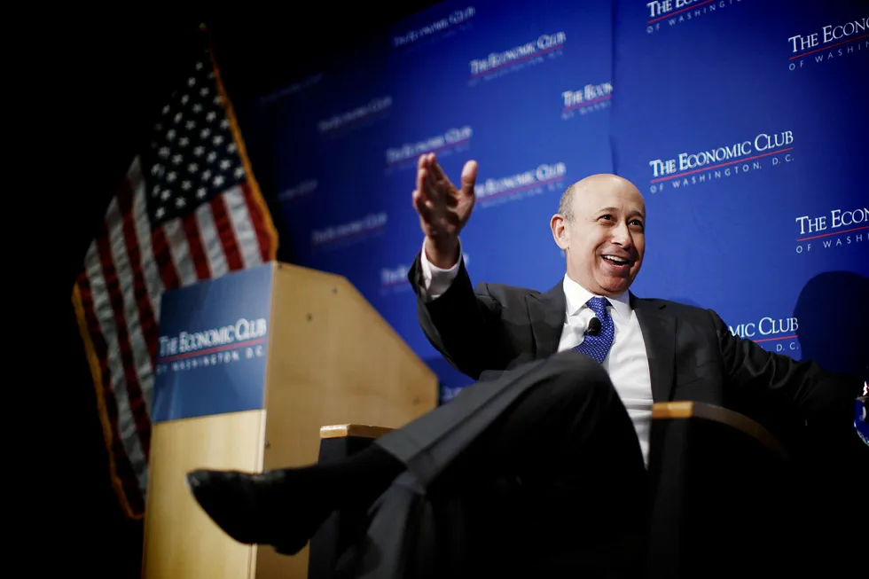 Lloyd Blankfein er administrerende direktør og styreleder i Goldman Sachs Group. Foto: JASON REED/Reuters/NTB Scanpix