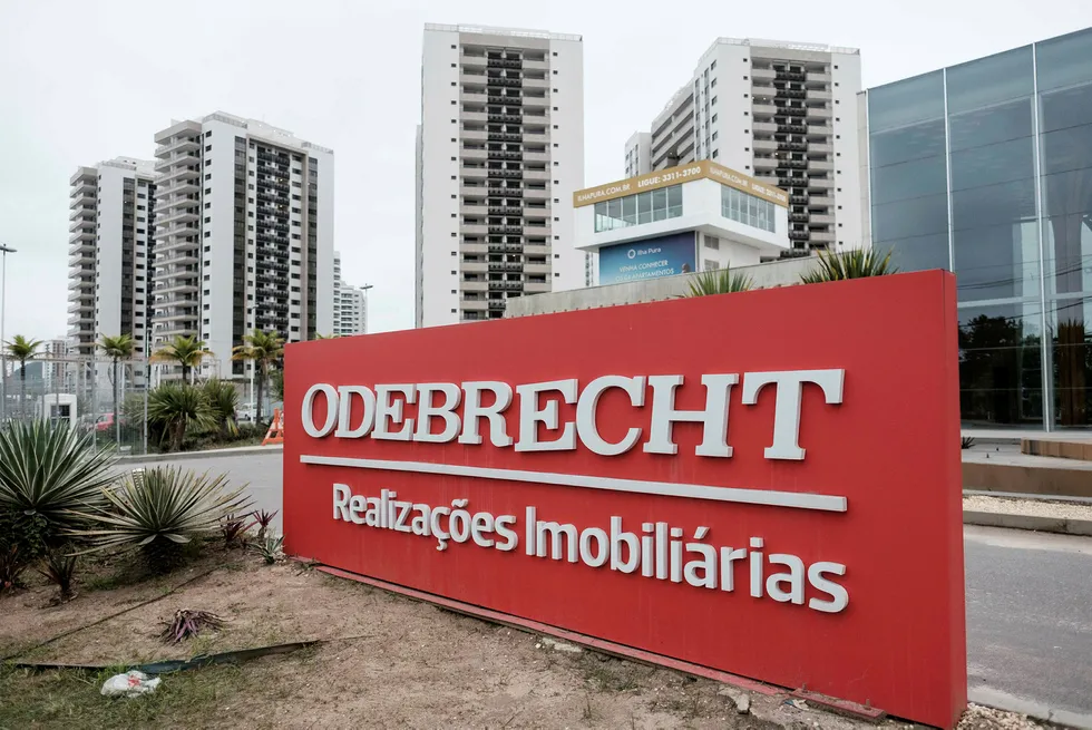 Skandaleselskapet Odebrecht søker konkursbeskyttelse.