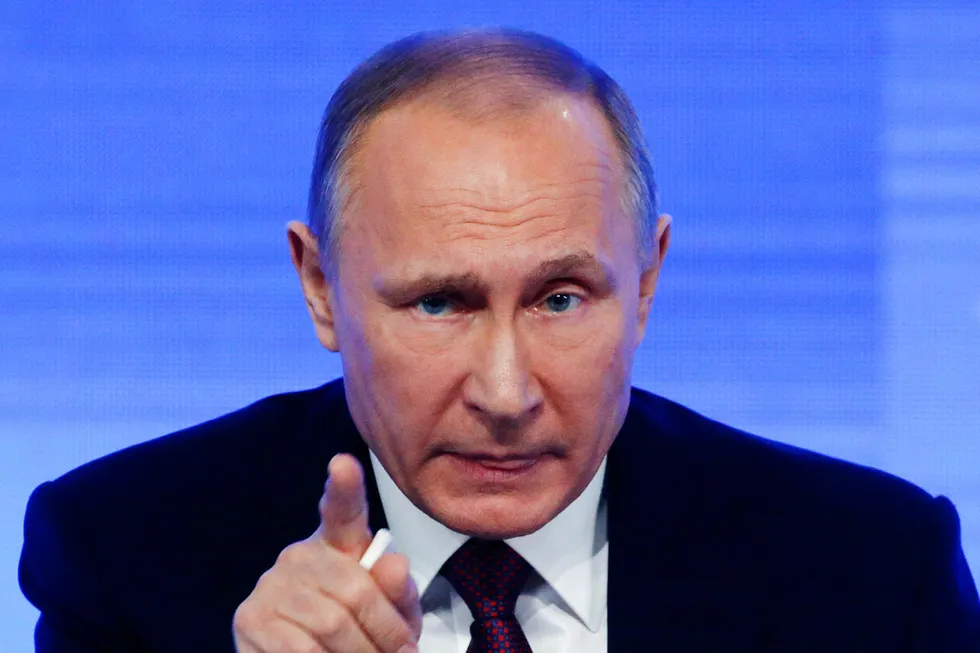 Russlands president Vladimir Putin. Foto: SERGEI KARPUKHIN/Reuters/NTB scanpix