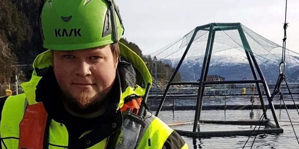 Tom Kjellsen seier det som oftast er er ein fisk med når han blir avbilda.