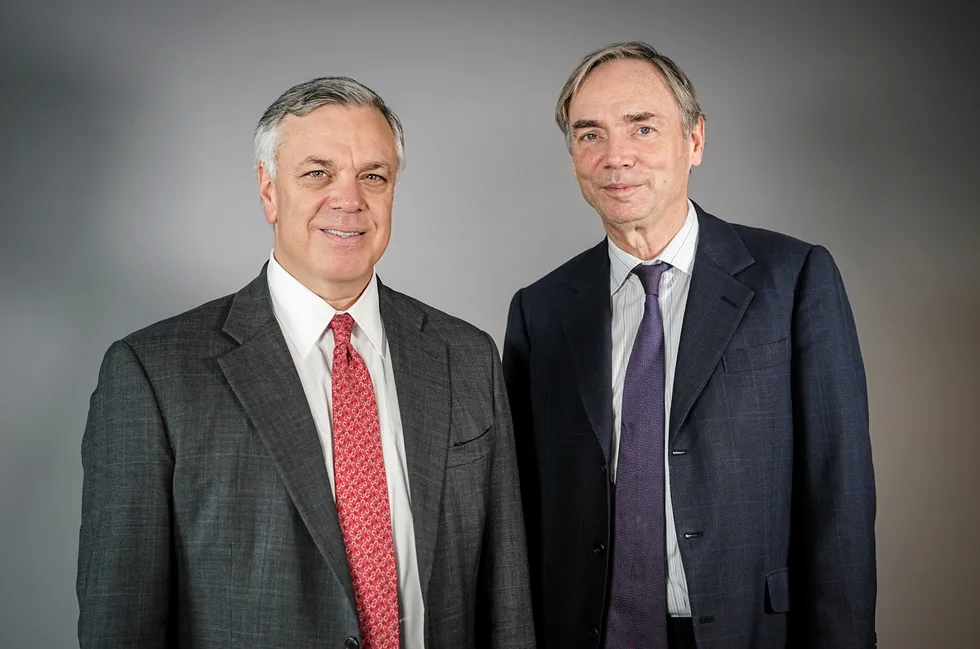 Leadership team: Neptune chief executive Jim House (left) and chairman Sam Laidlaw