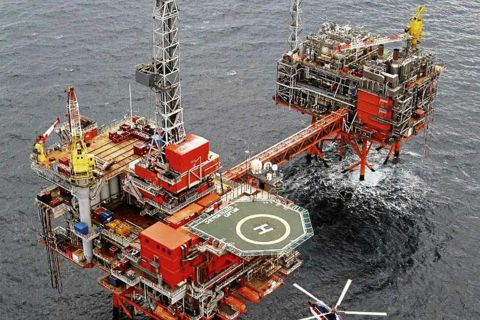 Court win: Chevron’s Captain field in the UK North Sea