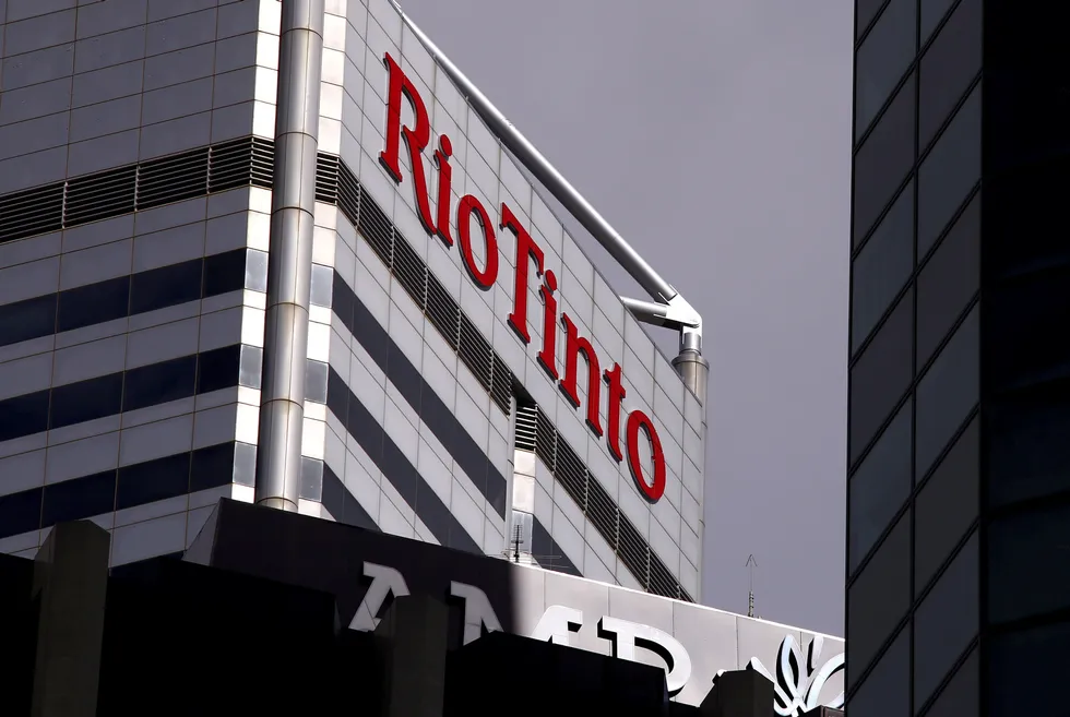 Long-term customer: Santos has struck a fresh gas supply agreement with Rio Tinto