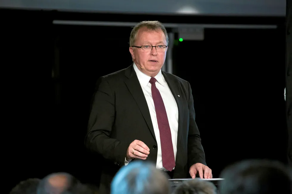 Looking ahead: Statoil chief executive Eldar Saetre