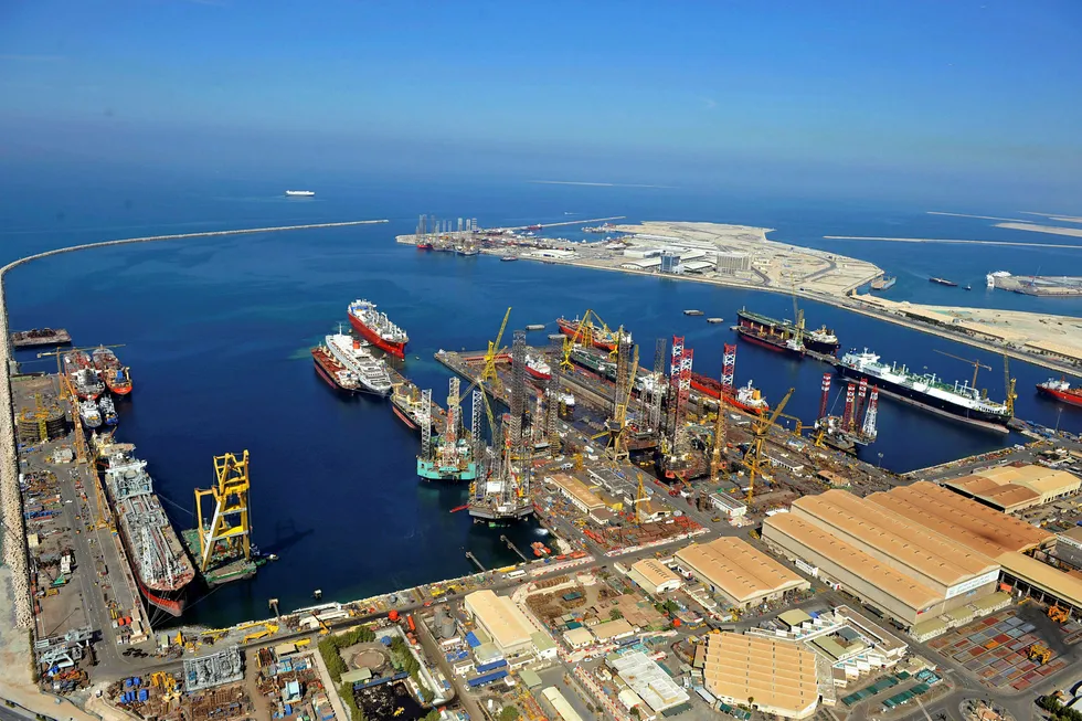 Prime spot: Dubai's Drydocks World is in pole position for Pecan work