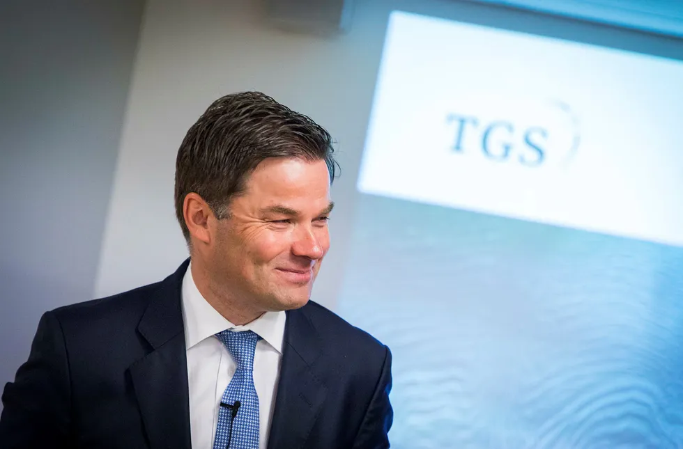 TGS-sjef Christian Johansen kjøpte seg nylig opp i selskapet. Sparebank 1 Markets tar det som et positivt tegn.