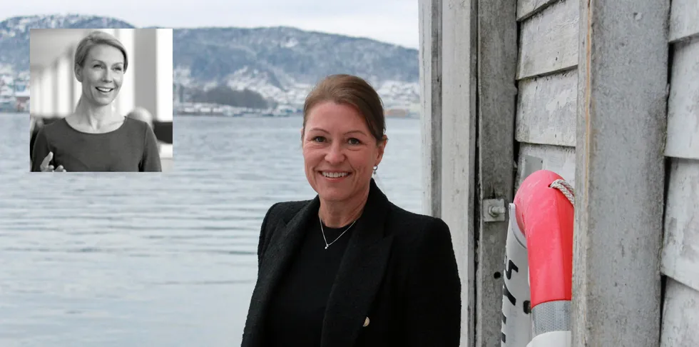 Kjersti Eikeseth (innfelt) tar over etter Anne Lorgen Riise som HR-direktør i Mowi.