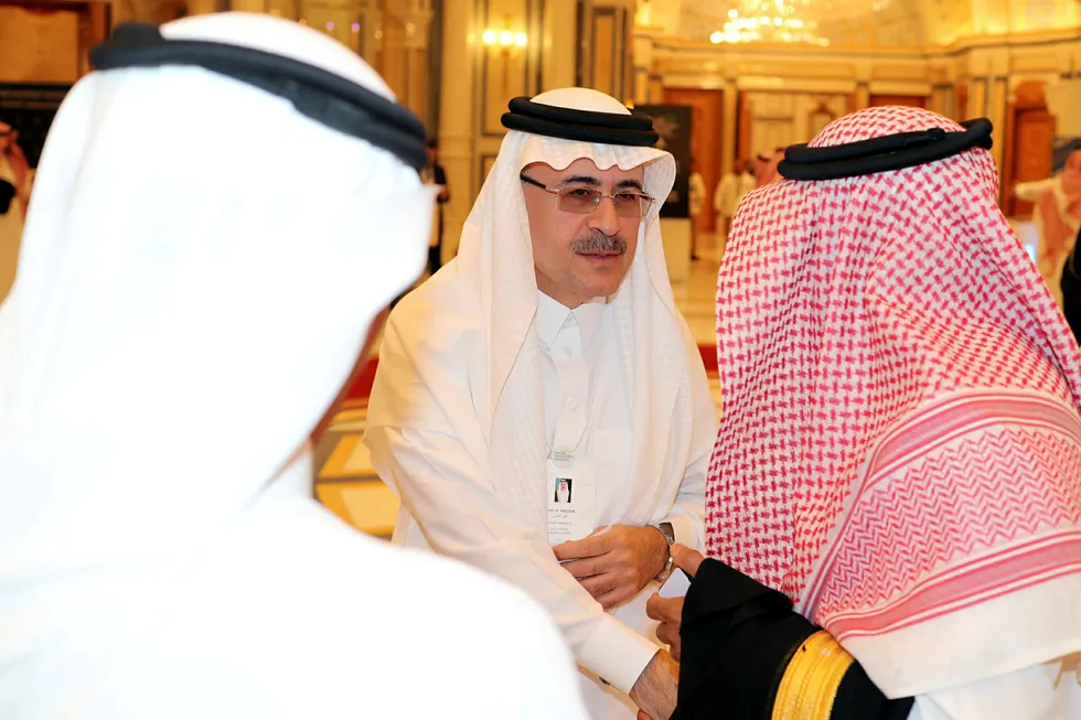 In the spotlight: Aramco chief executive Amin Nasser