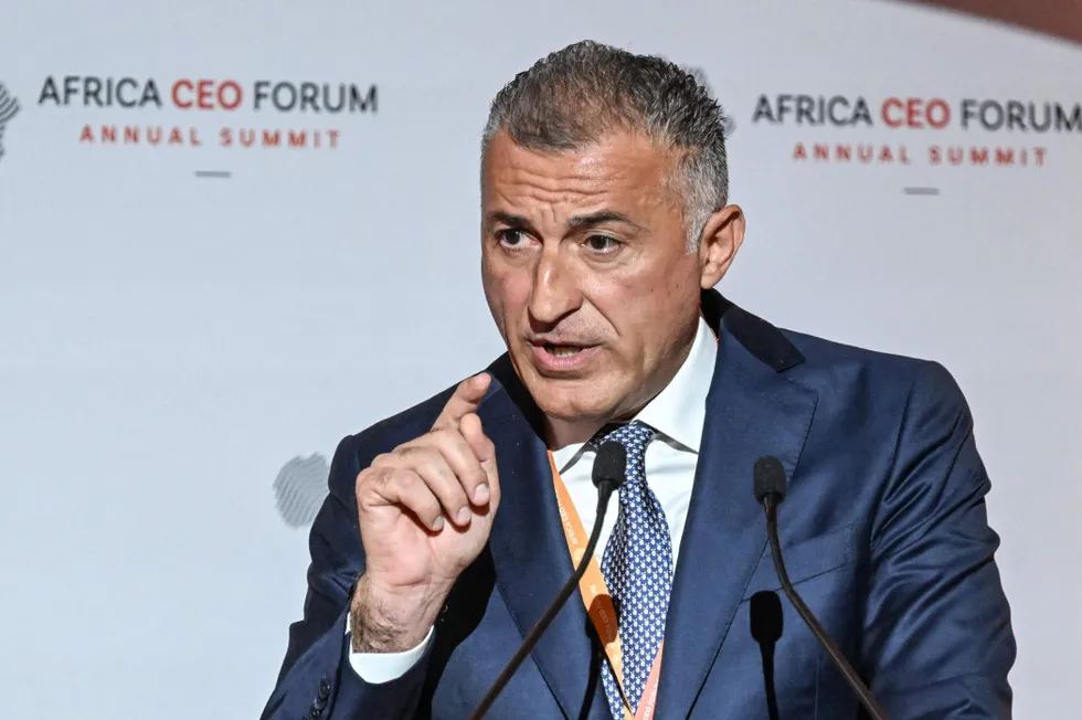 Eni chief operating officer Guido Brusco at the 2023 Africa CEO Forum