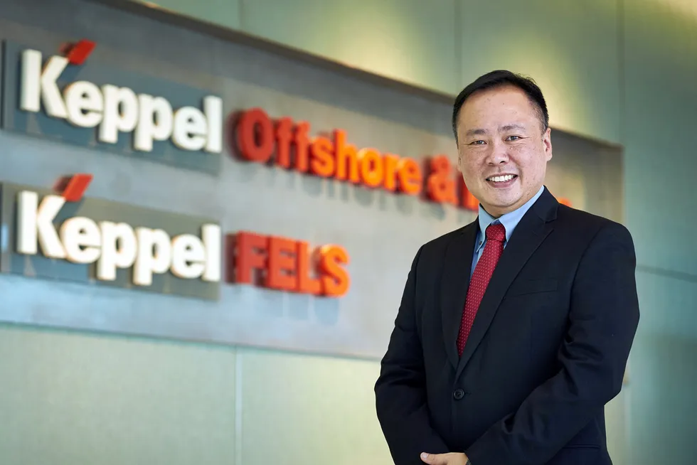Sembcorp Marine chief executive in waiting: Keppel Offshore & Marine chief executive Chris Ong will take the helm of the enlarged Sembmarine post completion of the deal.