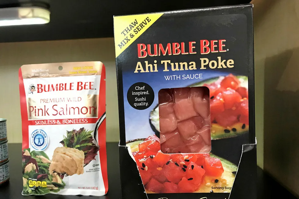 Bumble Bee promoted its Ahi Tuna Poke at Seafood Expo North American 2018 in Boston.
