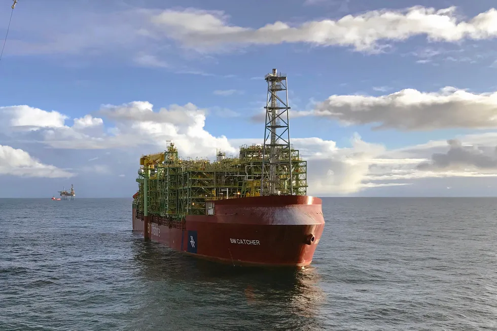 Production: Premier Oil's Catcher FPSO in the UK North Sea