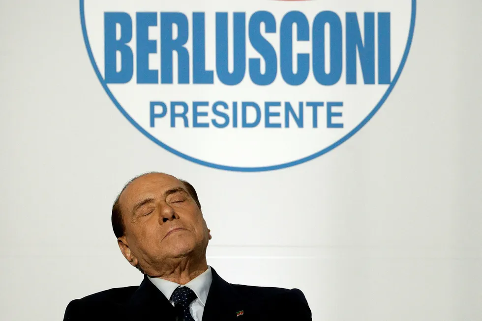 Forza Italias Silvio Berlusconi mulige comeback i politikken skaper bølger i Italia. Foto: Andrew Medichini/AP photo/NTB Scanpix
