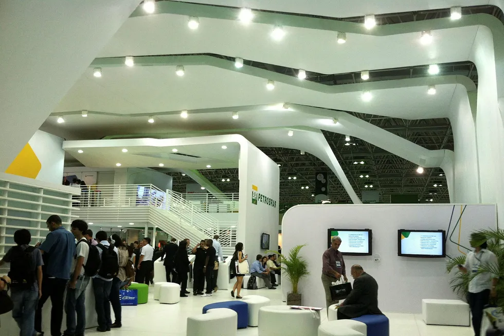 Rio Oil & Gas: Petrobras stand at a past edition of event