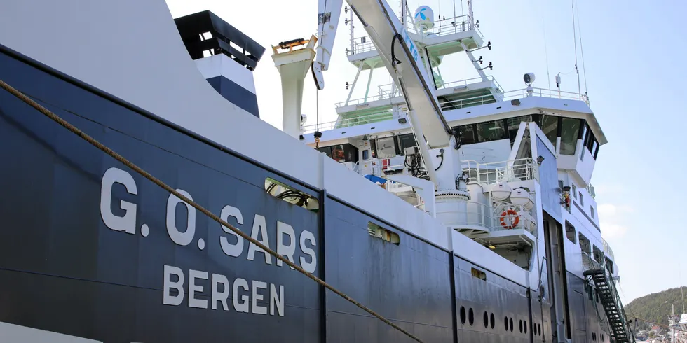 Havforskningsinstituttets egen «G.O. Sars» er blanf forskningsfartøyene den nye flåtesjefen får ansvaret for.