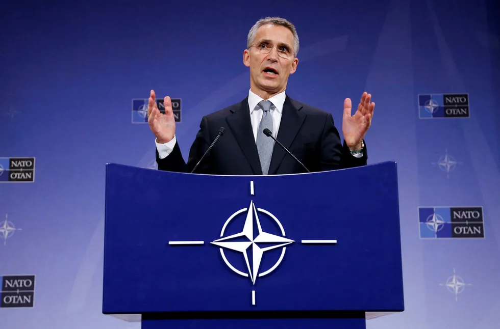 Natos generalsekretær Jens Stoltenberg. Foto: FRANCOIS LENOIR / Reuters / NTB Scanpix