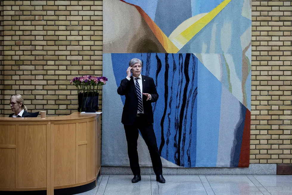 Ola Elvestuen er blant dem som ikke vil utelukke et regjeringssamarbeid med Frp, selv om Venstre-nestlederen regner det som «fryktelig lite sannsynlig». Foto: Fredrik Bjerknes