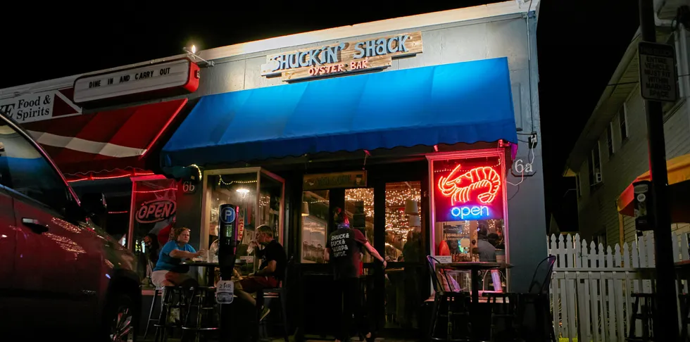 The Shuckin' shack restaurant chain that operates 19 outlets in the southeastern United States.