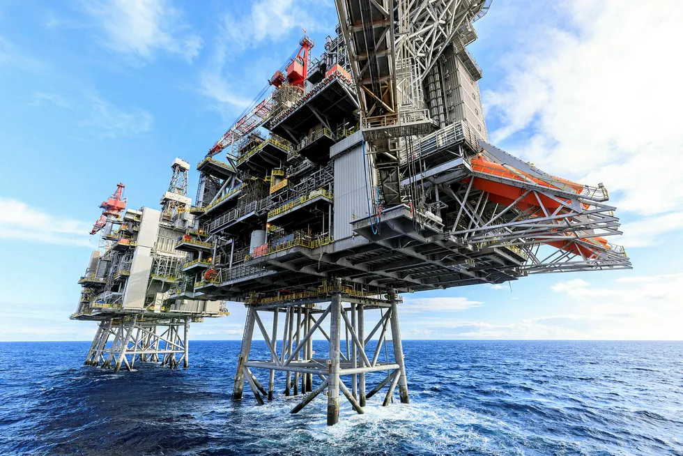 Targets: emissions are set to be cut from facilities in the UK sector of the North Sea