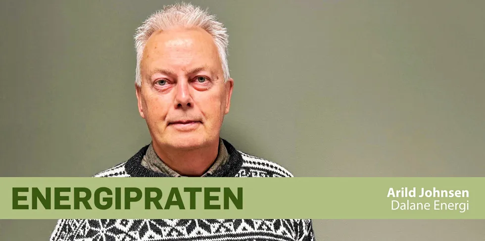 Arild Johnsen er CTO i Dalane Energi, som driver med produksjon, distribusjon og omsetning av kraft på Sør-Vestlandet.