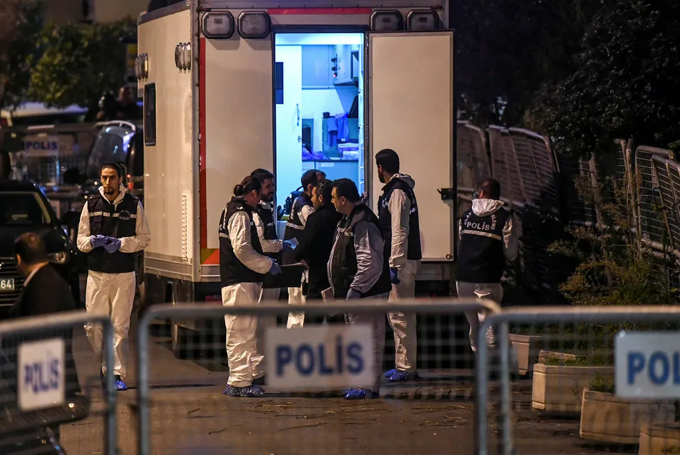 Tyrkisk politi er ferdig med å undersøke Saudi-Arabias konsulat i Istanbul.