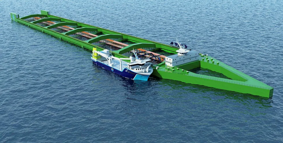 The Havfarm is slated to be the world's longest ship.