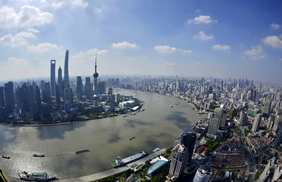 Bildet viser Shanghai. Foto: CHINA STRINGER NETWORK