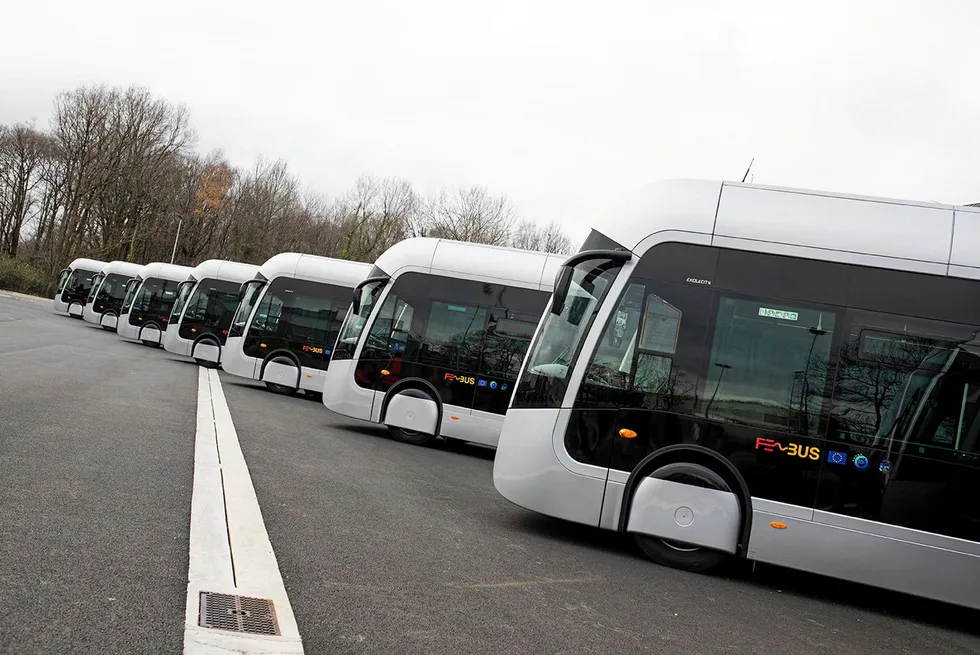 Pau's hydrogen-powered Fébus buses