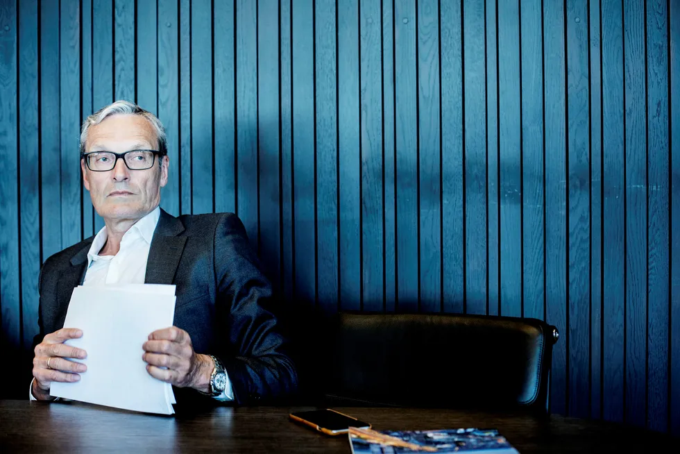 Leiv Askvig er administrerende direktør i Sundt-søsknenes investeringsselskap Sundt as. Foto: Fredrik Bjerknes