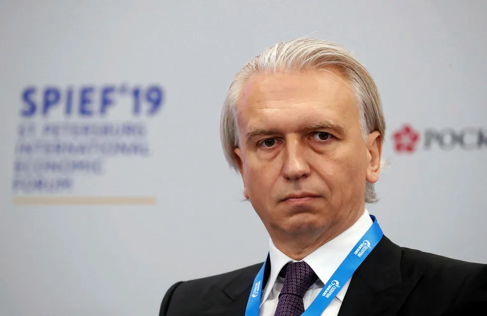 Agreements: Gazprom Neft chief executive Alexander Dyukov