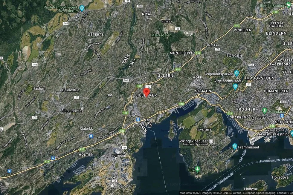 Området rundt Sollerudveien 29, Oslo kommune, Oslo
