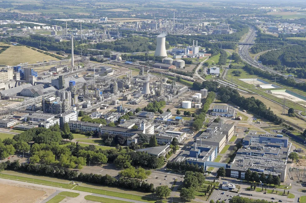 The huge Chemelot industrial complex in southern Netherlands, where the FUREC project is due to be built.
