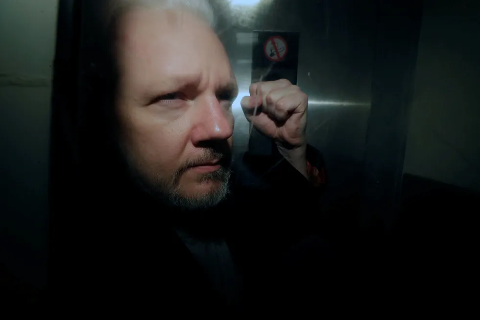 WikiLeaks-grunnlegger Julian Assange ble fengslet tidligere i år etter å ha tilbrakt flere år i Ecuadors ambassade i London.