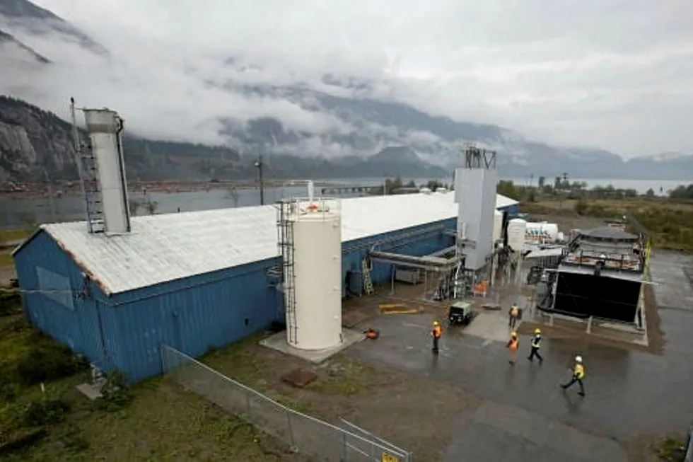 UK deal: Carbon Engineering's pilot direct air capture plant in Squamish, British Columbia