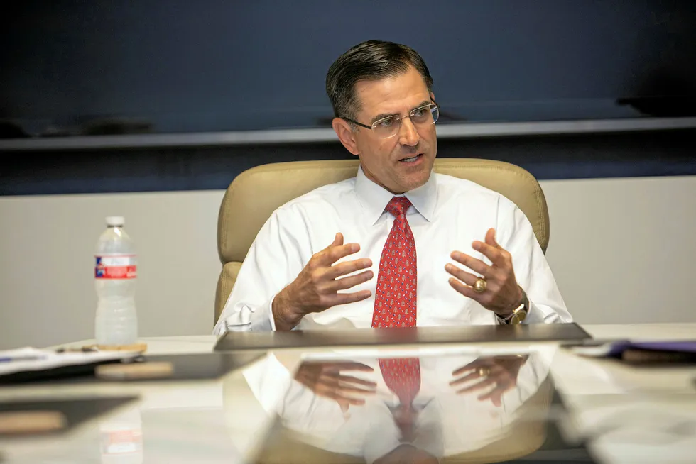 Quarterly loss: says Jeff Miller, Halliburton chief executive