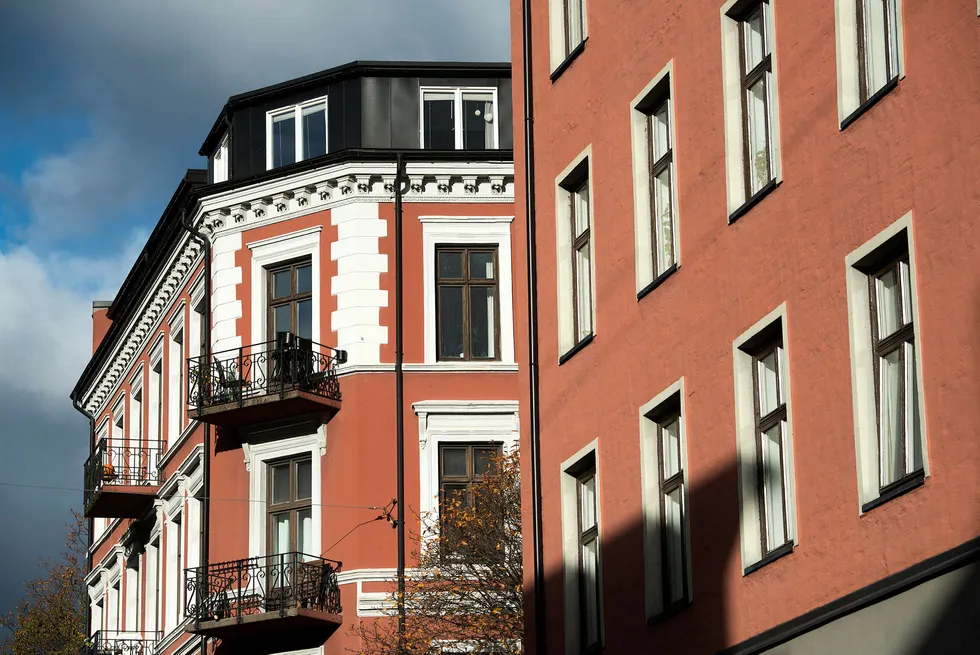 Illustrasjonsfoto av leiligheter på Bislett i Oslo.