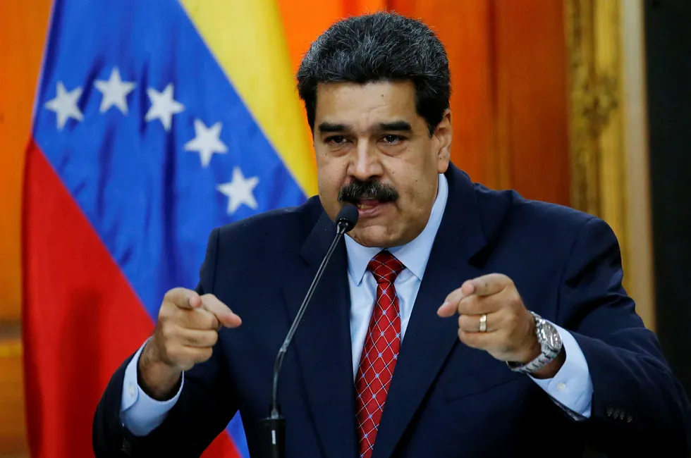 Venezuelas president Nicolas Maduro har sendt sin mann til FNs sikkerhetsråd.