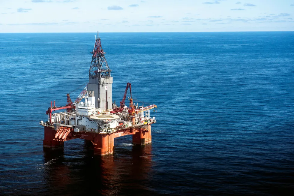On target: the West Hercules drilled the Blasto discovery well for Equinor and partners
