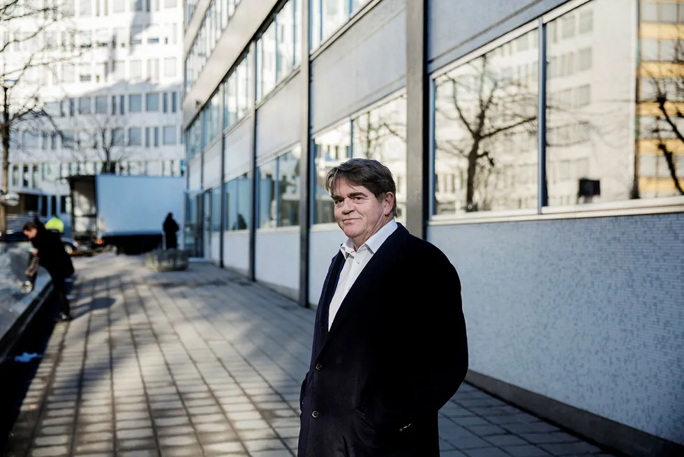 – Aksjekapitalen er tapt, og det beste man som aksjonær kan håpe på er egentlig en tegningsrett, sier investor Jan Petter Sissener om Norske Skog-aksjen Foto: Fredrik Bjerknes